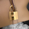 HERMES Picotin 18 Biscuit Clemence GHW W