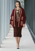 CHANEL 22A Metiers d'Art Logo Ribbon Tweed Midi Skirt 40 *New