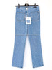 CHANEL 23P CC Logo Straight Leg Jeans 36 Blue *New