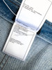 CHANEL 23P CC Logo Straight Leg Jeans 36 Blue *New