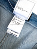 CHANEL 23P CC Logo Straight Leg Jeans 36 Blue *New