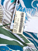 HERMES 'Under the Waves' by Alice Shirley Silk Scarf 90 Rose Pale/ Cobalt/ Gris *New