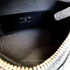 CHANEL 25A Quilted Mini Hobo Black Caviar GHW *New