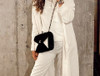 CHANEL 21A Runway Shearling Flap Bag