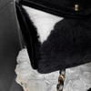 CHANEL 21A Runway Shearling Flap Bag