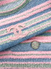 CHANEL 23P Striped Knit Midi Dress 36