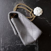 CHANEL Grey Aged Calf Mini 2.55 Reissue *New