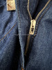 CHANEL 23S Wide Leg Denim Pants/ Jeans + Belt 34 *New