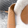HERMES Teddy Chypre Sandals Golden Beige 35 *New