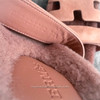 HERMES Teddy Chypre Sandals Rose Aube 35.5 *New