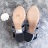 CHANEL CC Turnlock Slingback Sandals 35 *New