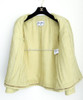 CHANEL 20K Runway Lt Green Tweed Jacket CC Buttons