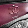 CHANEL Black Caviar Small Classic Flap Bag SHW *New