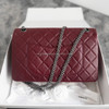 CHANEL Burgundy Aged Calf 2.55 Reissue 226