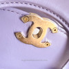 CHANEL 24P Lilac Purple Kelly  Shopping Bag GHW *New