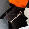 HERMES Clou de Forge Pave Bracelet Diamonds RG *New