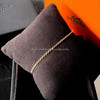 HERMES Clou de Forge Pave Bracelet Diamonds RG *New