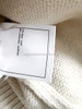 CHANEL 25N Coco Neige CC Logo Sweater 36 *New