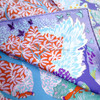 HERMES 'Dans un Jardin Anglais' by Alice Shirley Silk Twill 90 Scarf Lilac *New