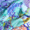 HERMES 'Dans un Jardin Anglais' by Alice Shirley Silk Twill 90 Scarf Lilac *New