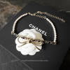 CHANEL 22S Bow Choker Necklace with Pearls *New