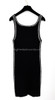 CHANEL 22C Sleeveless Knit Dress CC Logo 34 Black