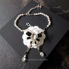 CHANEL 23K Bow Necklace Crystals & Pearls *New