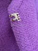 CHANEL 20C Runway Purple Tweed Jacket 36 *New