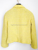CHANEL 12C Yellow Tweed Jacket + Skirt Suit