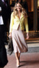 CHANEL 12C Yellow Tweed Jacket + Skirt Suit