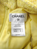 CHANEL 12C Yellow Tweed Jacket + Skirt Suit