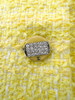 CHANEL 12C Yellow Tweed Jacket + Skirt Suit
