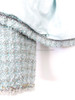 CHANEL 20P Fantasy Tweed Jacket Turquoise/ Khaki/ Gold 38