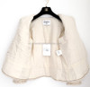 CHANEL 19A Metiers d'Art Ecru/ Gold Tweed Jacket 38 *New