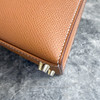 HERMES Kelly 25 Sellier Gold Epsom GHW