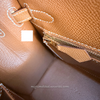 HERMES Kelly 25 Sellier Gold Epsom GHW