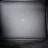 HERMES Picotin Lock 22 Noir Clemence GHW K  *New