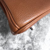 HERMES Birkin 25 Barenia Faubourg Fauve PHW G *New