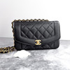 CHANEL Small Diana Flap Bag Gold Hw #2812xxx