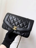 CHANEL Small Diana Flap Bag Gold Hw #2812xxx
