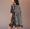 HERMES 'Cannes et Cannes' Beach Tunic Noir *New