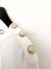 CHANEL 21C Cotton Pullover CC Buttons 36