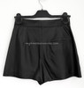 DIOR Leather Skort with CD Buckle 36  *New