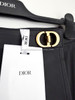 DIOR Leather Skort with CD Buckle 36  *New