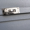 HERMES 2026 Kelly Classique To Go Gris Pantin Epsom PHW *New