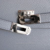 HERMES 2026 Kelly Classique To Go Gris Pantin Epsom PHW *New