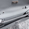 HERMES 2026 Kelly Classique To Go Gris Pantin Epsom PHW *New
