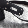 HERMES Kelly Messenger PM Noir PHW
