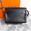 HERMES Kelly Messenger PM Noir PHW