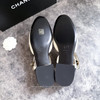 CHANEL CC Turnlock Quilted Mary Jane Flats 39 *New